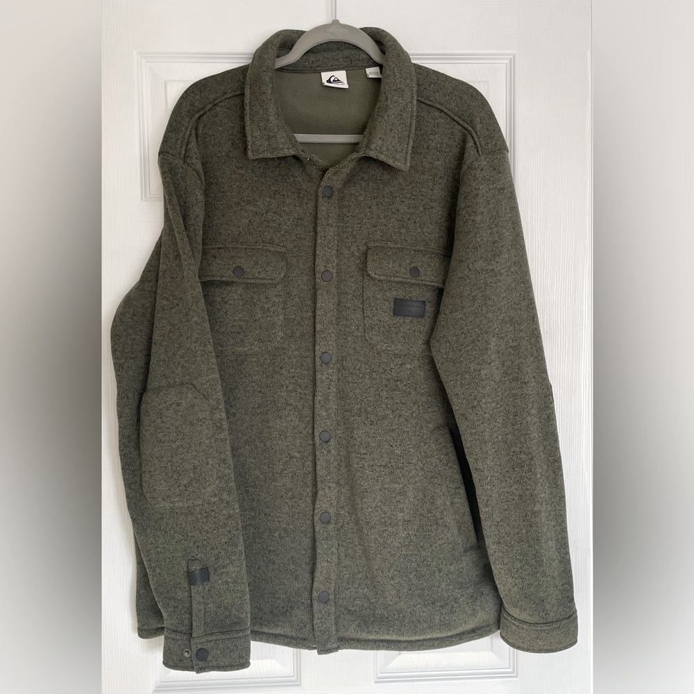Men’s Button Down Jacket - Green